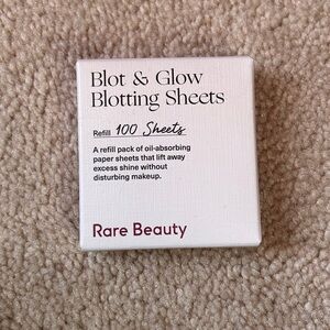 Rare Beauty Blot & Glow Blotting Sheets, 100 sheets, new